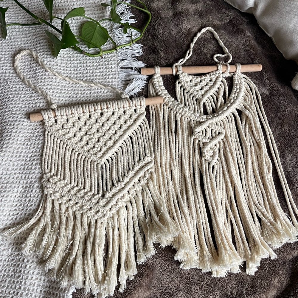 Macrame wall art